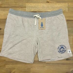 Chubbies The Remote Workers Schwort 7" Lounge Wear Sweat Shorts Size 2XL New NWT